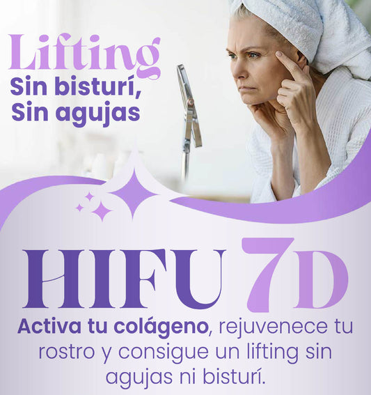 PROMO HIFU 7D 50% OFF. Antes $1.400.000 AHORA $699.900