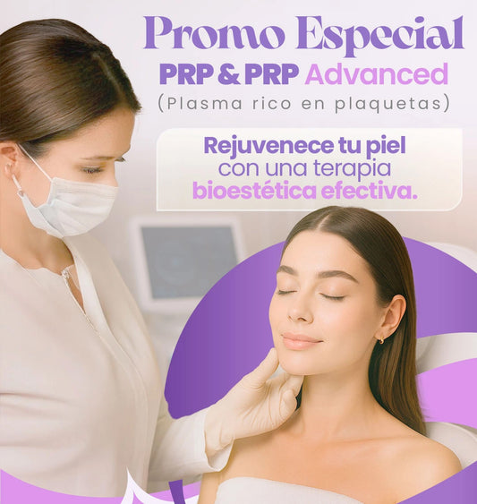 PROMO PRP & PRP Advanced – Plasma Rico en Plaquetas con 40% OFF